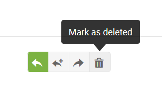 Mark a review as deleted – TrustYou